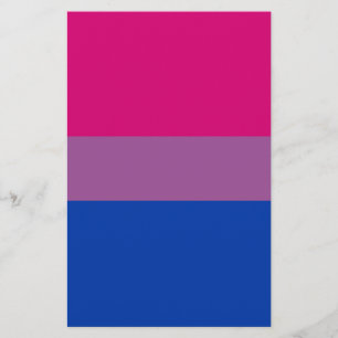Biseksuele Pride Vlag Flyer