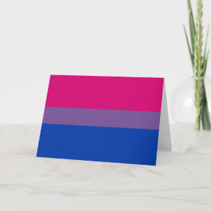 Biseksuele Pride-vlag Kaart
