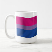 Biseksuele Pride Vlag Mok (Links)