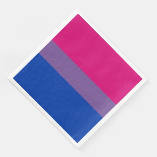 Biseksuele Pride-vlag Servet (Hoek)