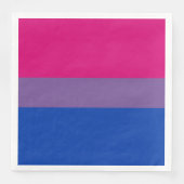 Biseksuele Pride-vlag Servet (Voorkant)