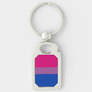 Biseksuele Pride-vlag Sleutelhanger
