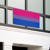 Biseksuele Pride-vlag Spandoek (Buitenkant Gebouw)