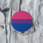 Biseksuele Pride-vlag streep Ronde Button 4,0 Cm (In situ)