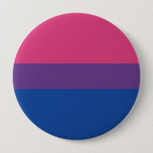 Biseksuele Pride-vlag streep Ronde Button 4,0 Cm