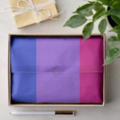 Biseksuele Pride-vlag Tissuepapier (Geschenk)