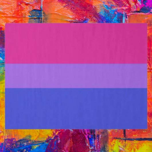 Biseksuele Pride-vlag Tissuepapier