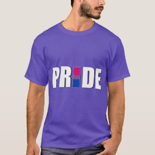 BISEKSUELE PRIDE WOORD VLAG -.png T-shirt