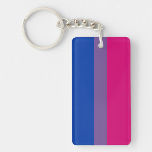 Biseksuele Pridevlag Sleutelhanger