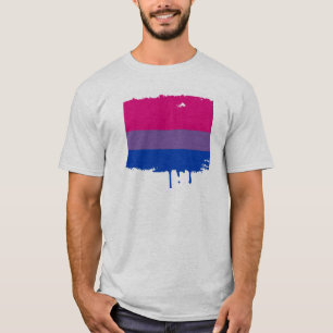 BISEKSUELE STREEPEN ONTWERP T-SHIRT