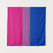 Biseksuele Vlag 57 x 57 Wandkleed (Voorkant)