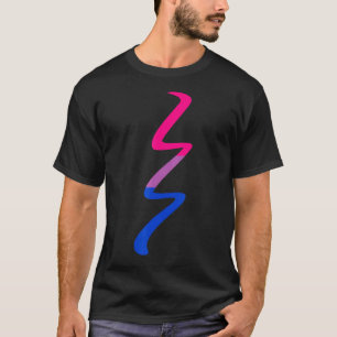 Biseksuele Vlag Raku Reiki Symbool Yoga Spiritueel T-shirt