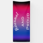 Bisexual and Proud Spandoek (Verticaal)