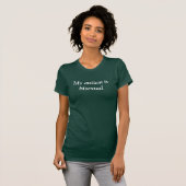 Bisexual autisme t-shirt (Voorkant volledig)