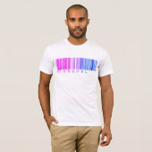 Bisexual Barcode Shirt (Voorkant volledig)