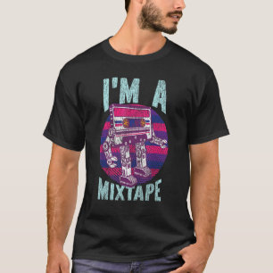 Bisexual Bi Pride Flag Cassette Ik ben een mixtape T-shirt