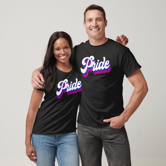 Bisexual Bi Pride Flag Pride T-shirt (Unisex)