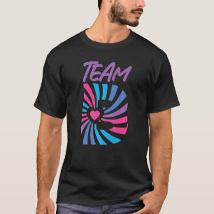 Bisexual Bi Pride Flag Team B T-shirt