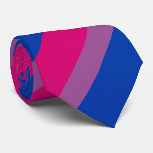 Bisexual Colors Krawatte Stropdas (Opgerold)