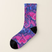 Bisexual Dragon Damask - Bi Pride Drapeau Couleurs (Gauche - extérieur)