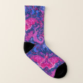 Bisexual Dragon Damask - Bi Pride Drapeau Couleurs (Gauche intérieur)