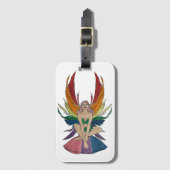 Bisexual Faerie Bagagelabel (Voorkant (verticaal))