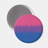 Bisexual Flag Magnet Magneet (Voorkant / Achterkant)