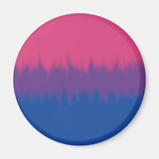 Bisexual Flag Magnet Magneet (Voorkant)