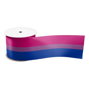 Bisexual Flag & Pride community/gender flag satin Lint