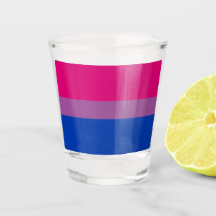 Bisexual Flag & Pride community/gender flag Shot Glas