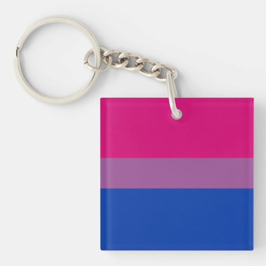 Bisexual Flag Sleutelhanger (Voorkant)