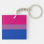 Bisexual Flag Sleutelhanger (Achterkant)