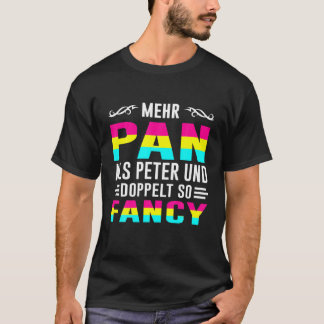 Bisexual Gay Bi LGBTQ meer pan dan Peter T-shirt