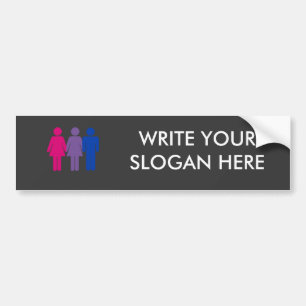Bisexual Girl Bumpersticker