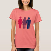 Bisexual Girl T-shirt (Voorkant)