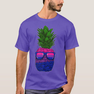 Bisexual Pineapple Sunbril LGBT-Q Subtle Bi Pri T-shirt