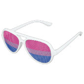 Bisexual Pride Aviator Zonnebril (Gekanteld)