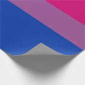 Bisexual Pride (Bi-vlag) Cadeaupapier (Hoek)