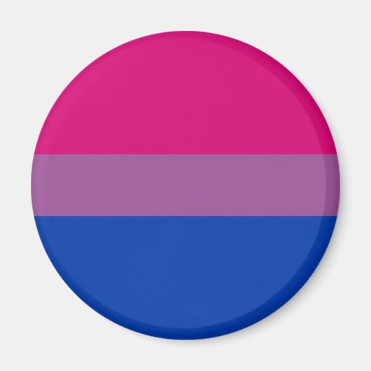 Bisexual Pride (Bi-vlag) Magneet (Voorkant)