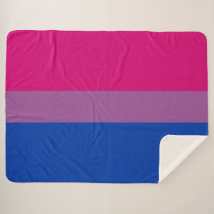 Bisexual Pride (Bi-vlag) Sherpa Deken