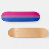 Bisexual Pride (Bi-vlag) Skateboard (Horizontaal)