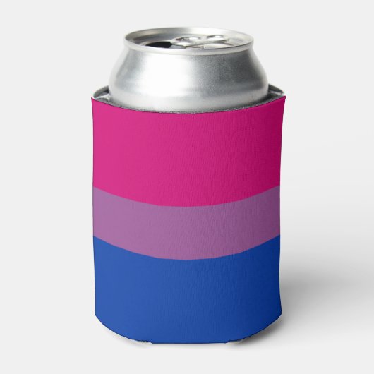 Bisexual Pride! Blikjeskoeler (Blikje Voorkant)