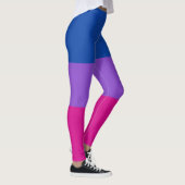 Bisexual Pride, Bold Stripes, LGBTQ PRIDE Leggings (Rechts)