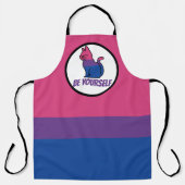 Bisexual Pride Cat - Wees jezelf Schort (Voorkant)