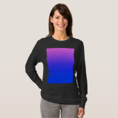 Bisexual Pride Colors T-shirt (Voorkant volledig)