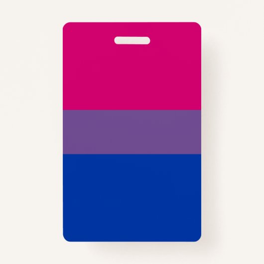 Bisexual Pride Flag Badge (Voorkant)