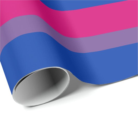 Bisexual Pride Flag Cadeaupapier (Rol Hoek)