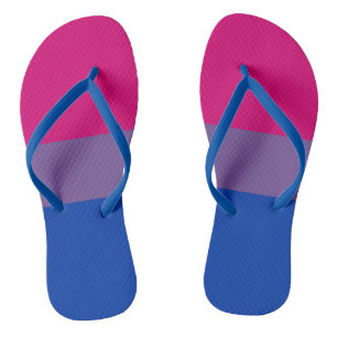 Bisexual Pride Flag Colors LGBT Teenslippers