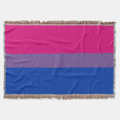 Bisexual Pride Flag Deken (Voorkant)