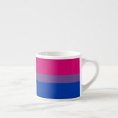 Bisexual Pride Flag Espresso Kop (Rechts)